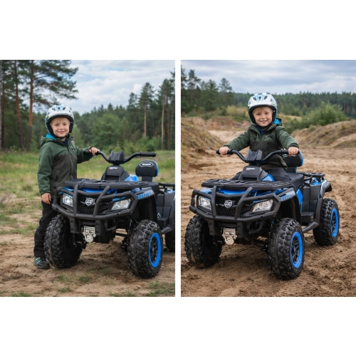 Pojazd Quad XT-SPEED 4x4 dla dzieci s615 w terenie